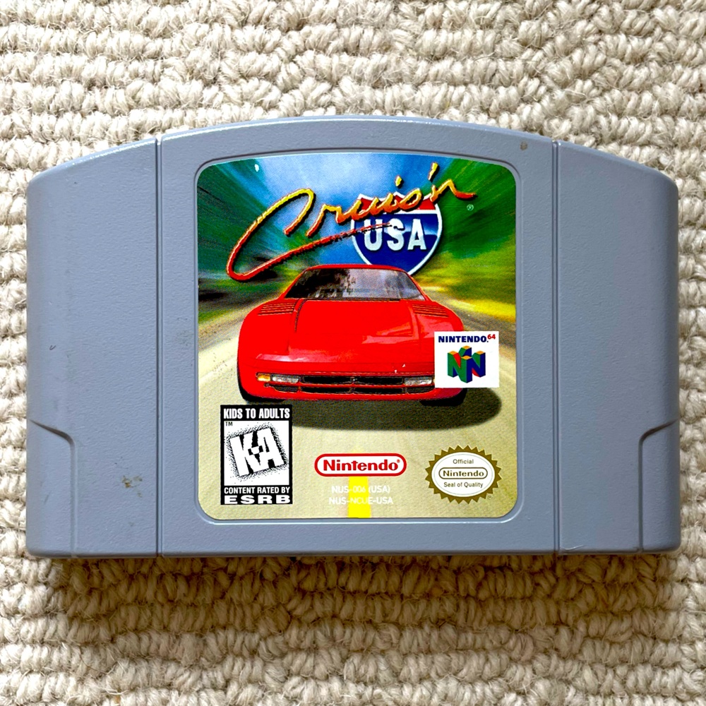 Nintendo 64 Cruis’n USA Video Game